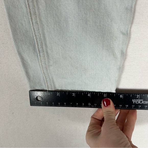 Volcom Brand Jeans Skinny Fit Button Fly Women’s 24 High Rise Light Wash Denim - Picture 12 of 13